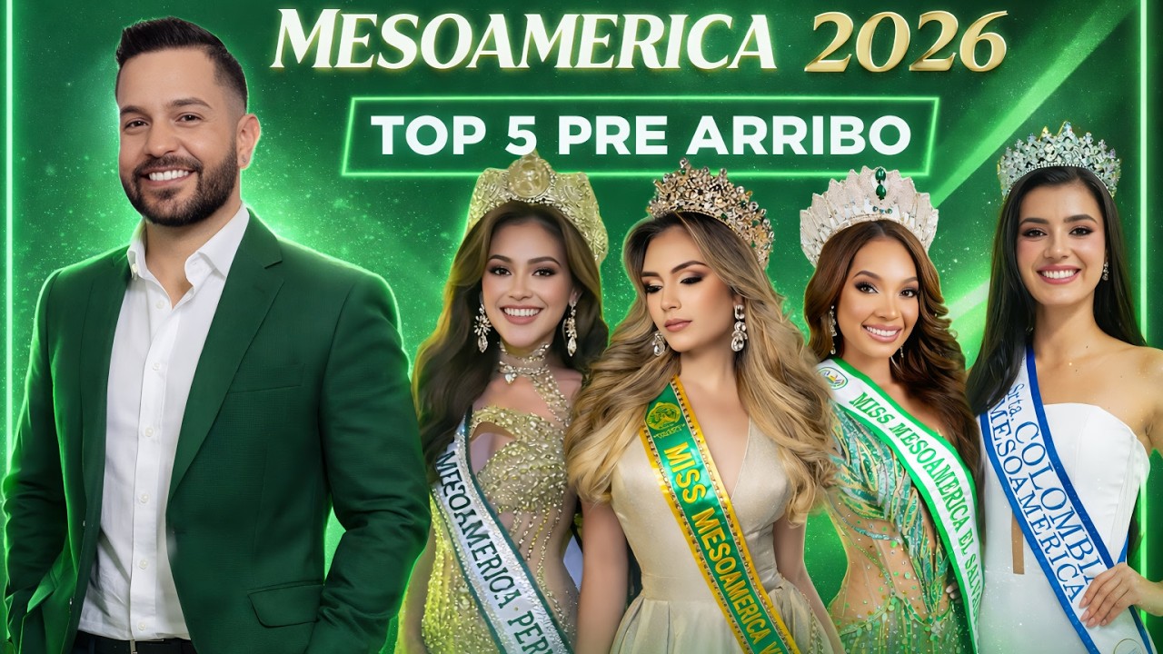 TOP 5 - MISS MESOAMERICA 2026
