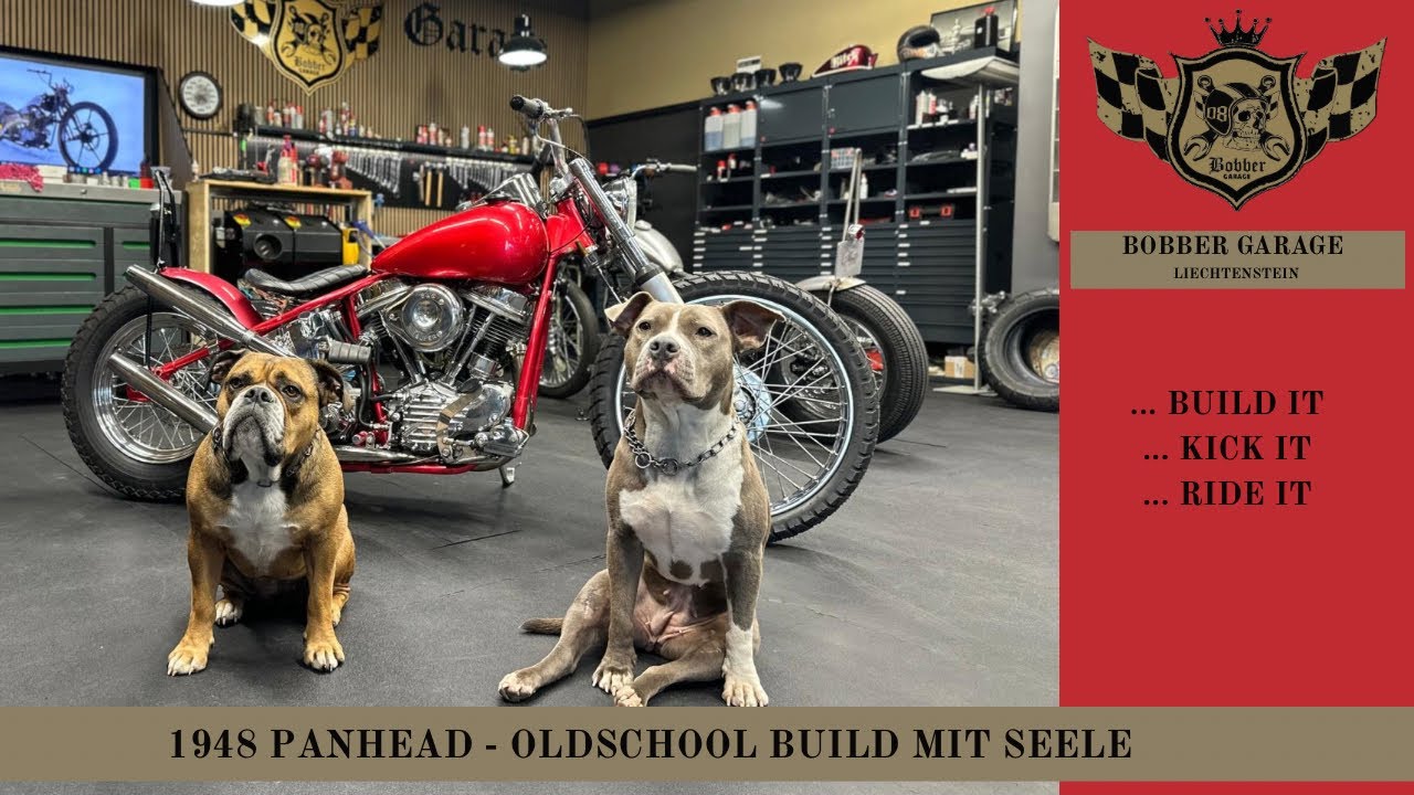 „1948 Panhead – Oldschool Build mit Seele | Handgemacht, Roh & Charakterstark“