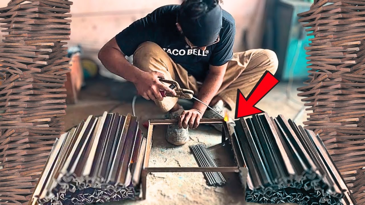 How Strong Iron Stands Are Made for Home Use | Amazing Factory Process