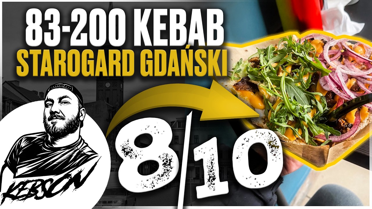 ILE CEBULI W KEBABIE?! NAJLEPSZA KARK&Oacute;WKA W STAROGARDZIE GDAŃSKIM - 83-200 KEBAB