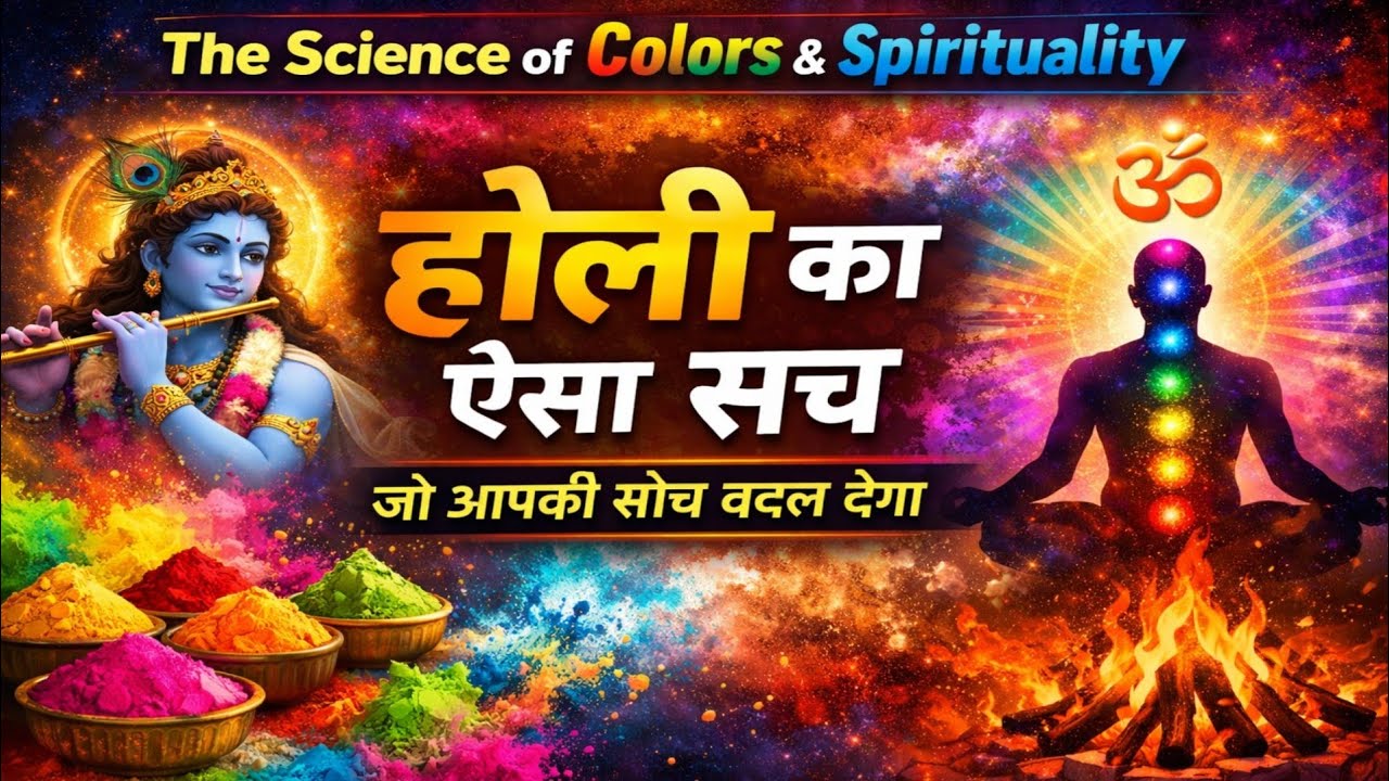 The Science of Colors & Spirituality: होली का ऐसा सच जो आपकी सोच बदल देगा