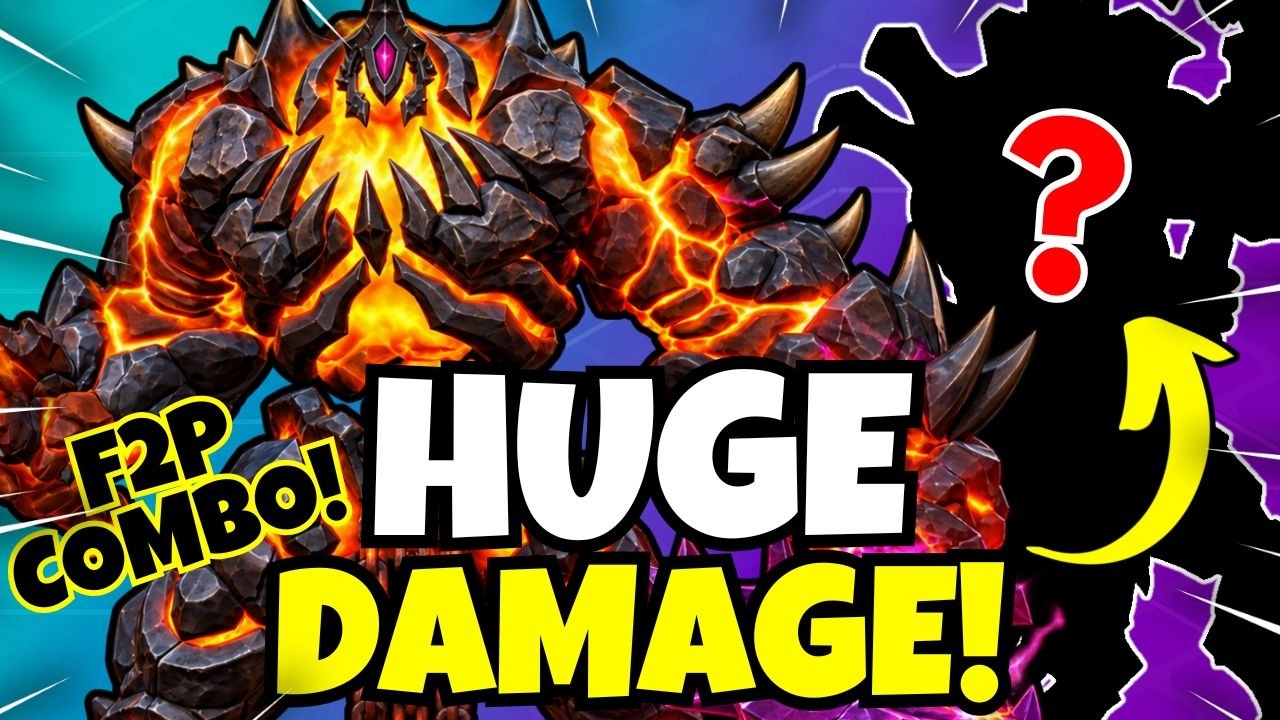 AWESOME F2P NUKER COMBO - Ulgorim 14 Clear!!! [Invokers: Titan Legacy]