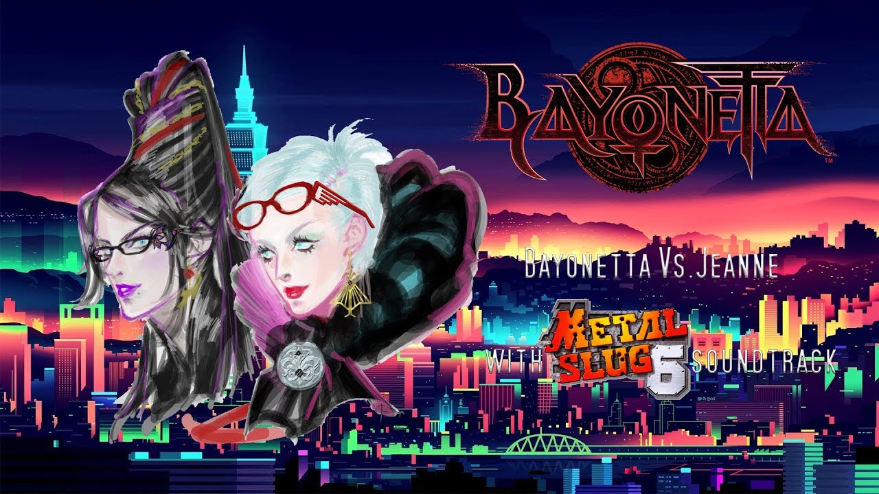 What if Bayonetta had Metal Slug OST? | vs. Jeanne at Isla del Sol