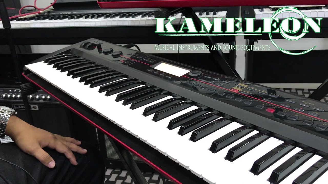 KORG KROSS REVIEW by David Pachuau (Drop Doubt) @KAMELEON