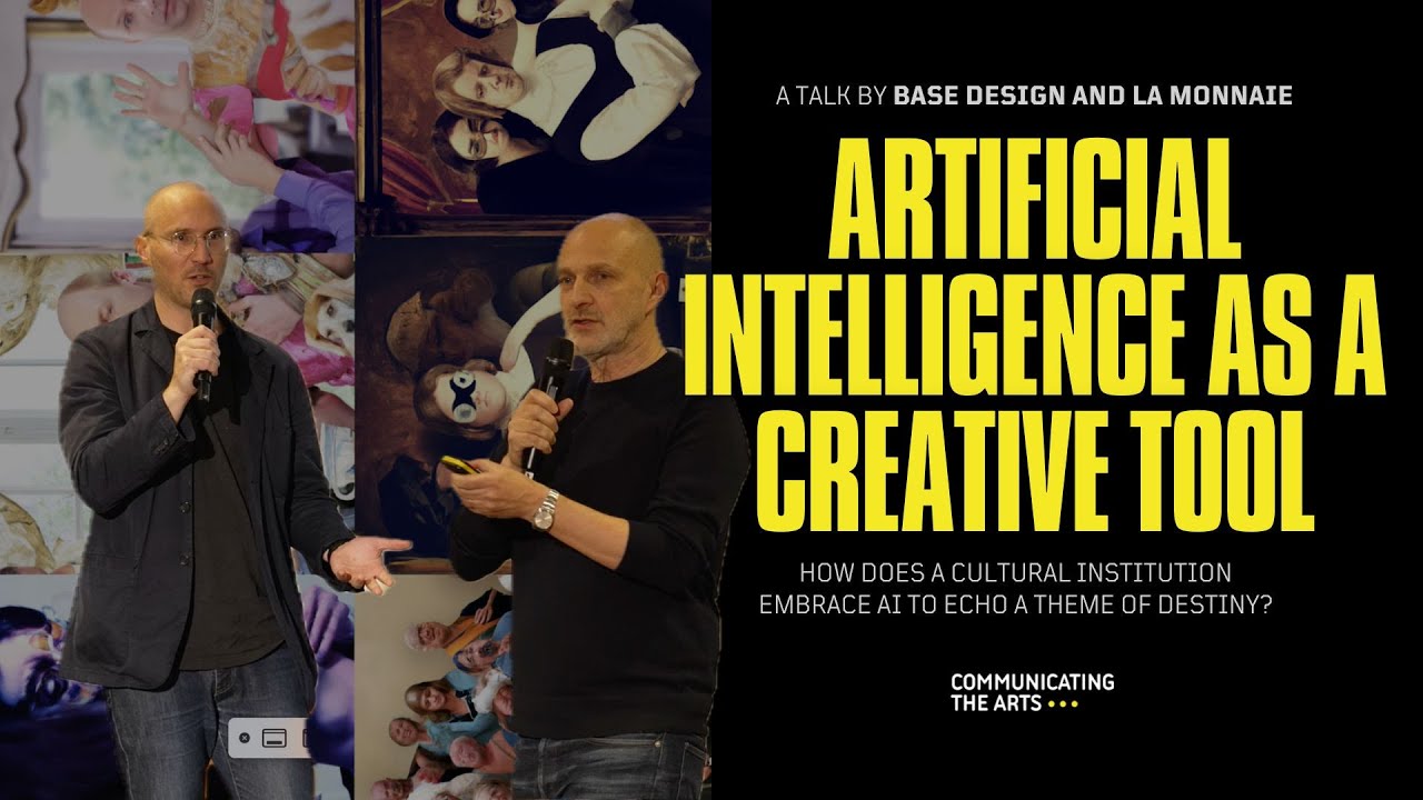 Embracing AI as a creative tool｜Base Design & La Monnaie｜CTA Paris 2024