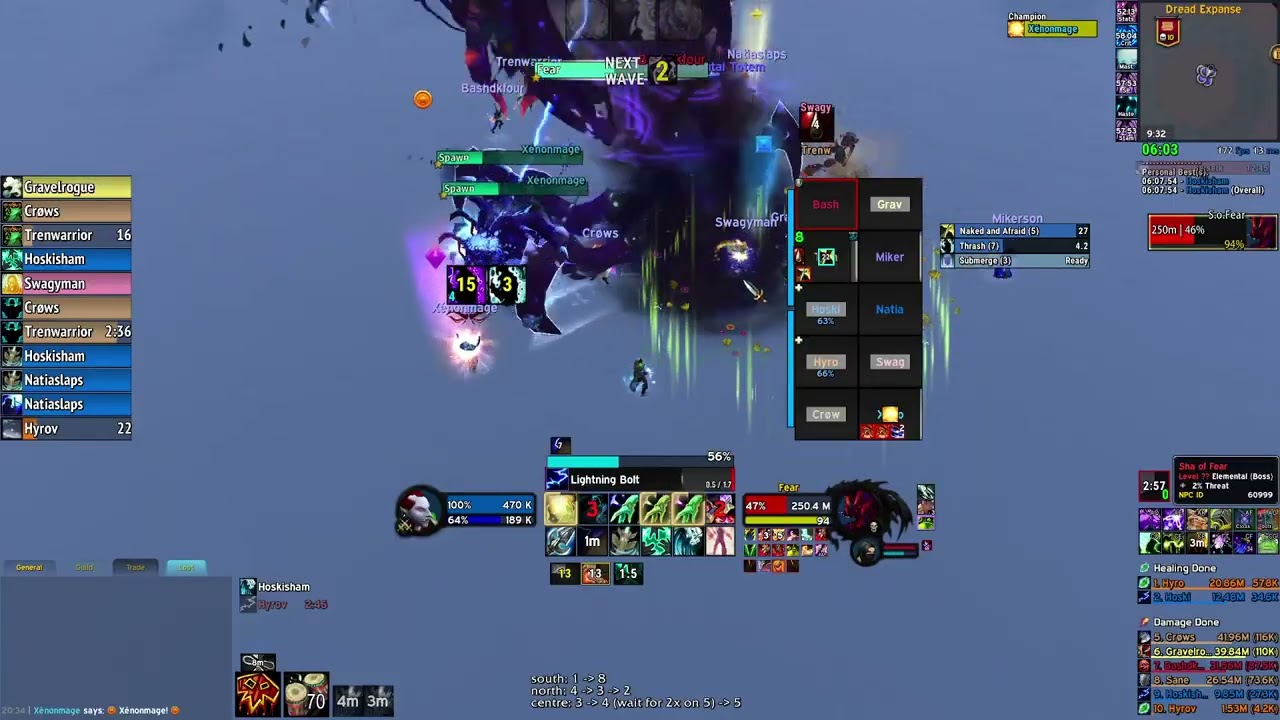 Sha of Fear 10m Heroic Resto Shaman PoV | Terrace of Endless Sring (ToES) Week 2