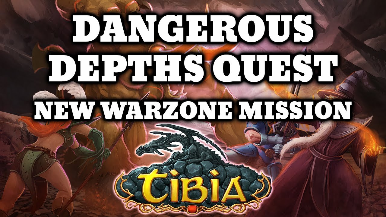 Nowe Warzony Misje Dangerous Depths Tibia SirMisiek