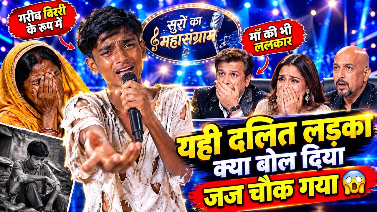 Indian idols में कही दिनों-का भूखा बच्चे का गाना सुनकर सब को रुला😭दिया #india #sad #viralvideo #song