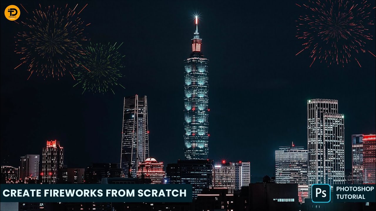 How To Create Fireworks From Scratch In Photoshop