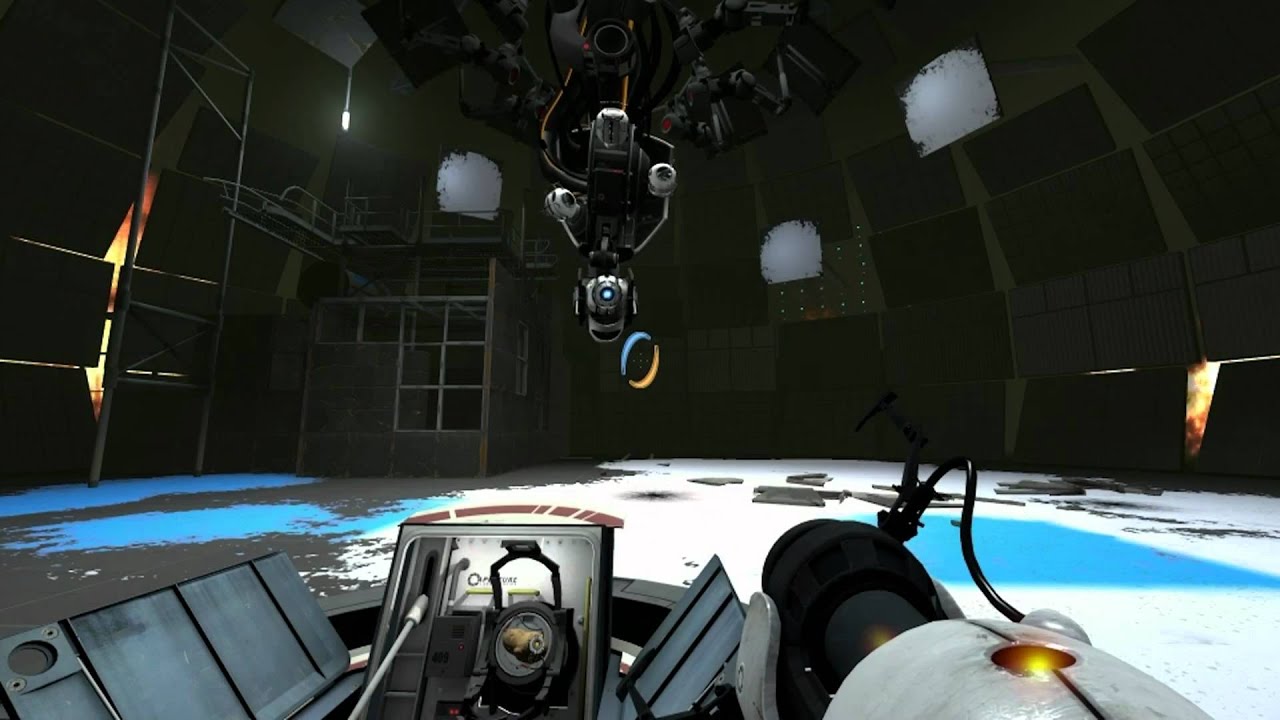 Portal 2 Уитли (босс) и концовка