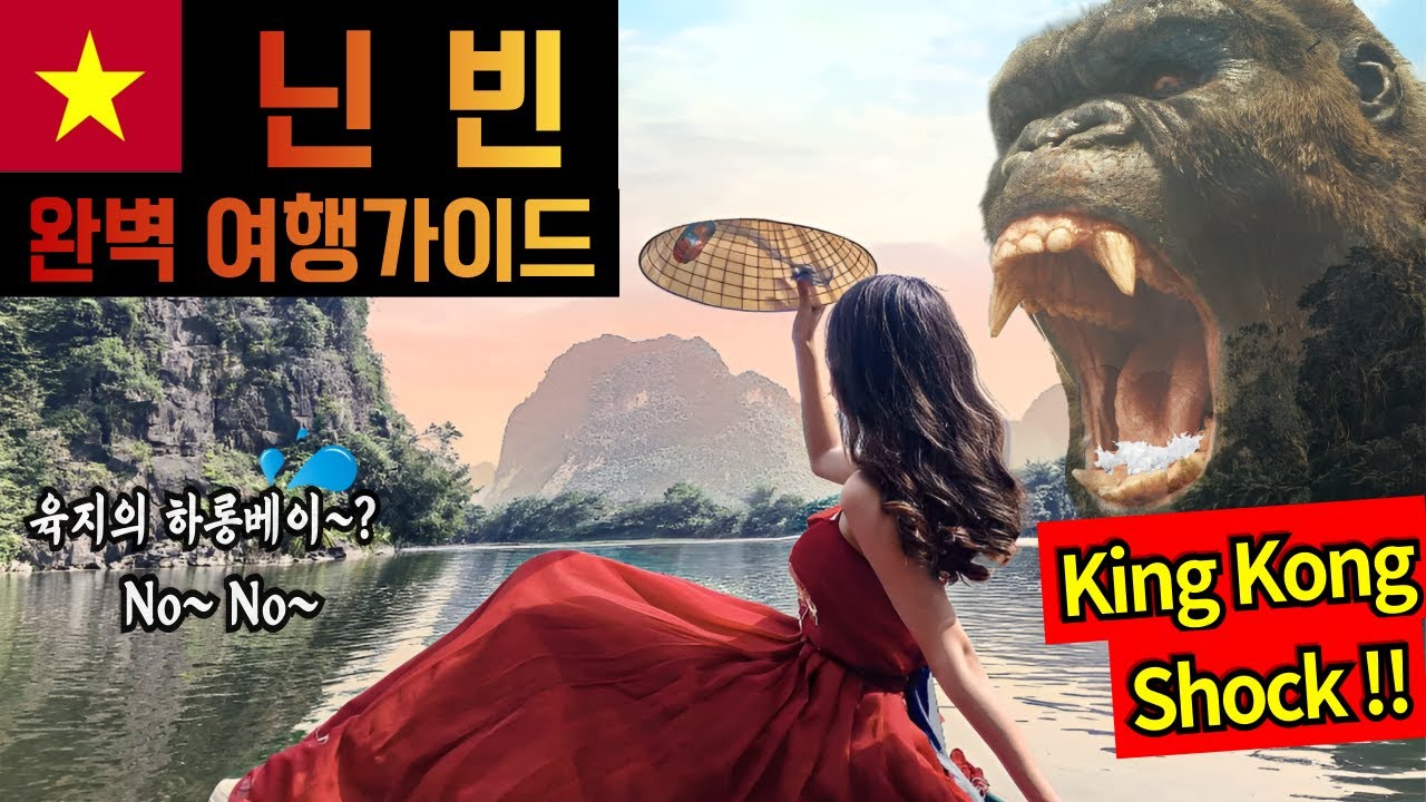 킹콩의 고향 닌빈!! 이제 육지의 하롱베이는 잊어라 | 핵심 관광지 소개 부터 필수 꿀팁 까지 !!