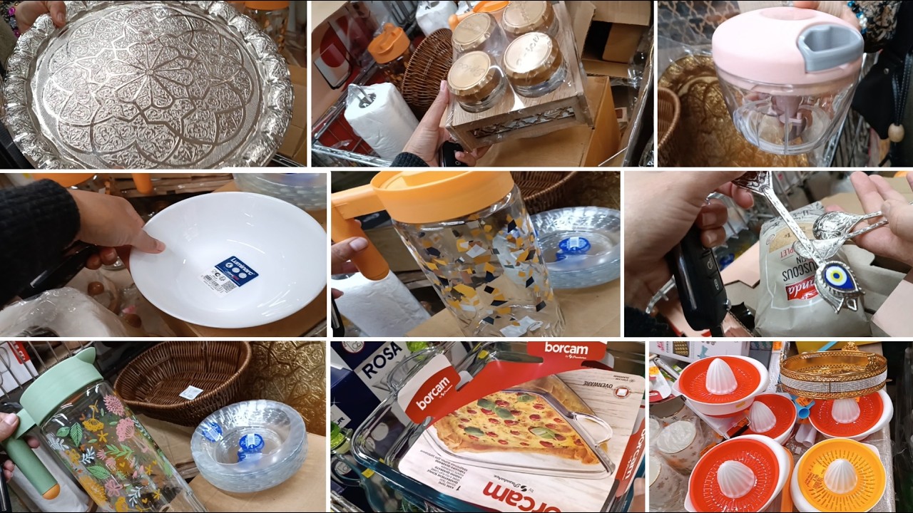 جولة عزيزة وغالية في مغازة عزيزة ليوم 😍 مشترياتي لرمضان 🎁 افاريات وماعون ادوووخ 💯 رمضانكم مبروووك