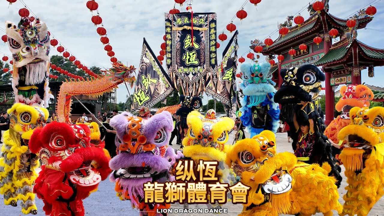 点睛仪式 🦁狮龙霸醒 · 强势启运 · 气场全开 🐉 | 马来西亚纵恆龍獅體育會
