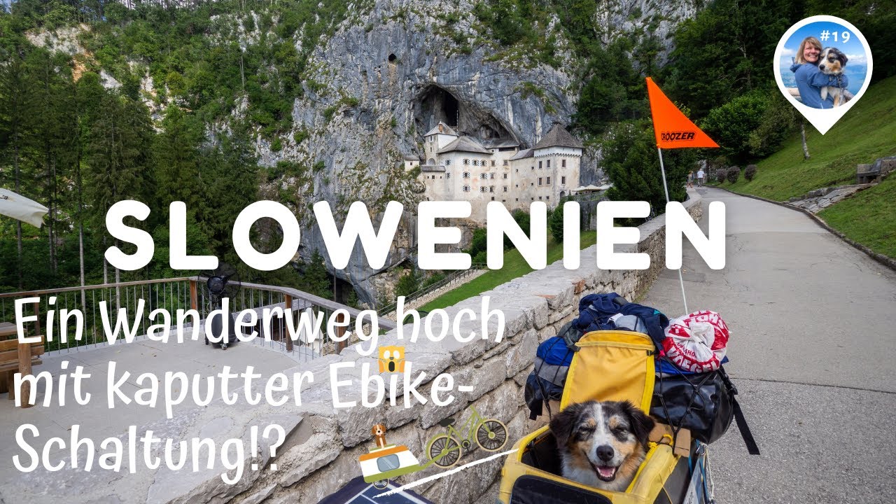 Mit Fahrrad und Hund quer durch Europa (Video 19) - Von Postojna über Trieste nach Koper, Slowenien