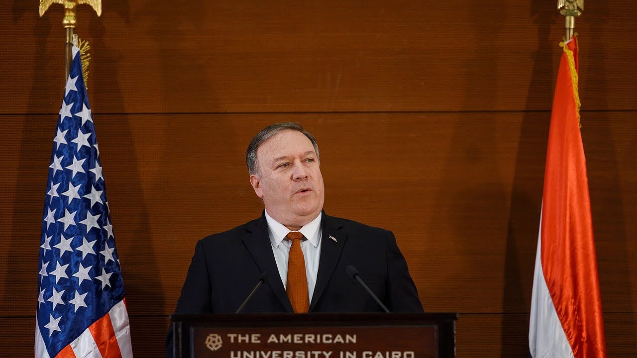 U.S. Secretary of State Pompeo, lays out a Middle East action plan