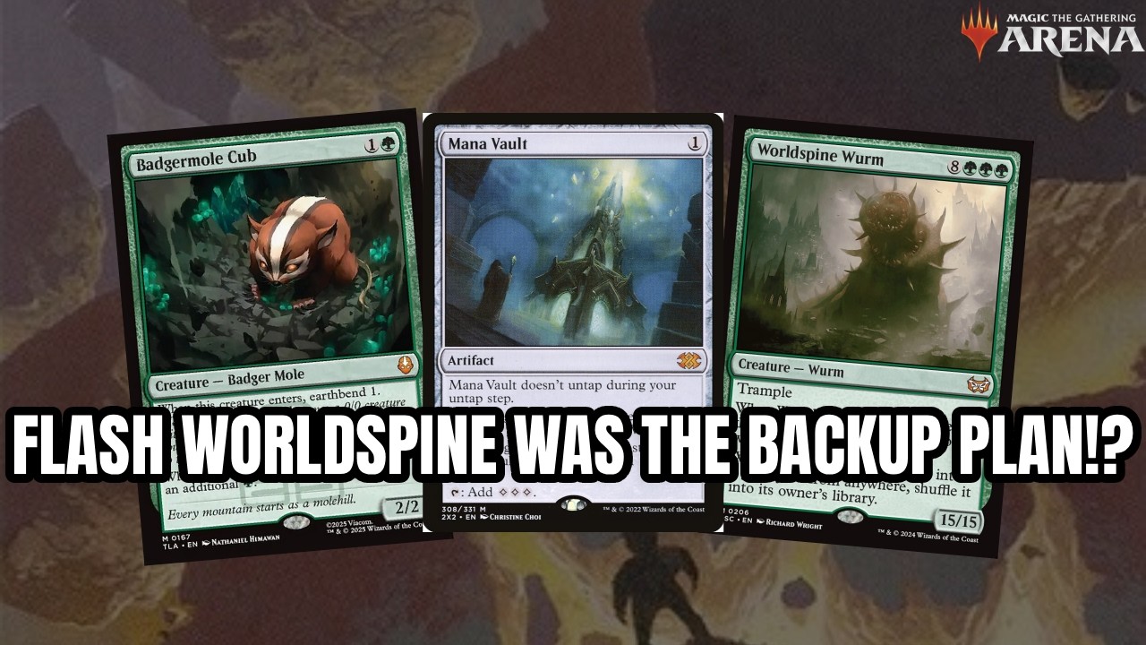 Flash Worldspine was the Backup Plan?? - MTG Arena Powered Cube 11