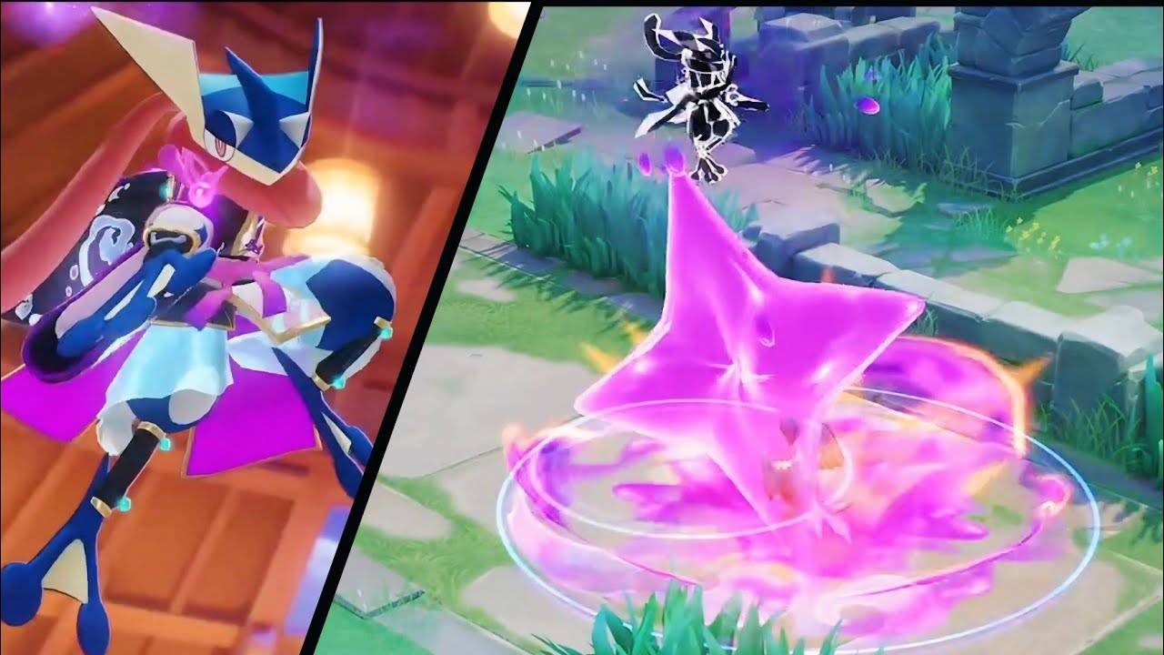 Greninja New Treasure Chest Legendary Orange Tag Holowear 
