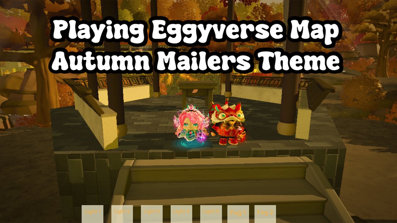 Playing Eggyverse Map Autumn Mailers Theme - Eggy Party