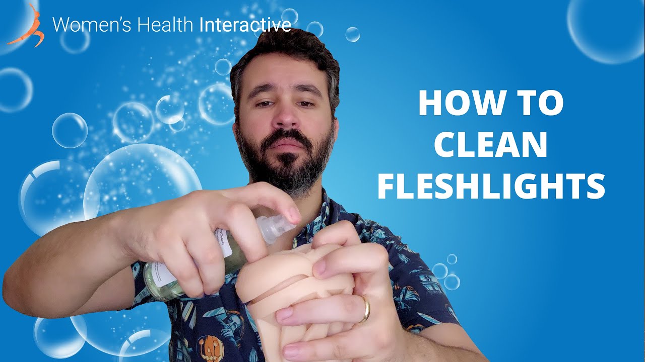 Как чистить Fleshlight: шаг за шагом