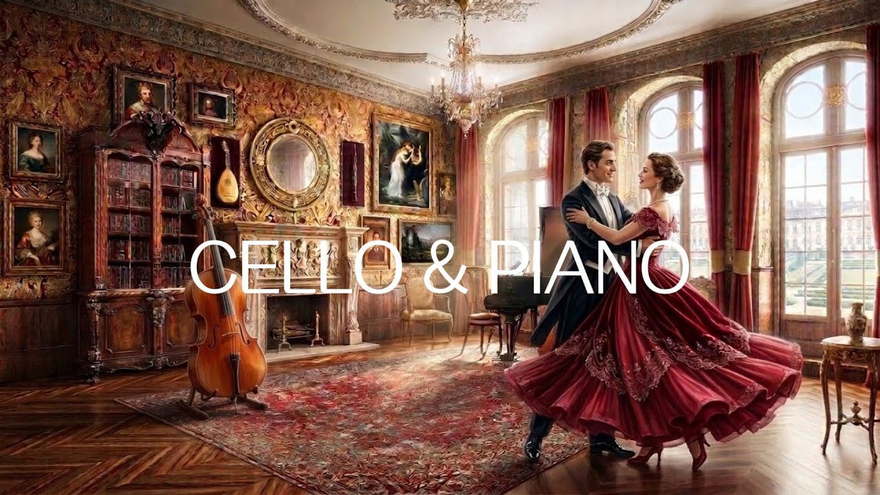 幸福的大提琴與細膩鋼琴：圓舞曲的療癒旋律 🎹🎻 Gentle Piano & Cello | Calm & Relaxing Music