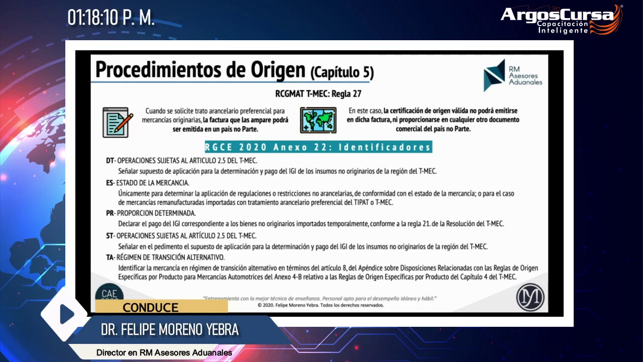 T-MEC Reglas de Origen