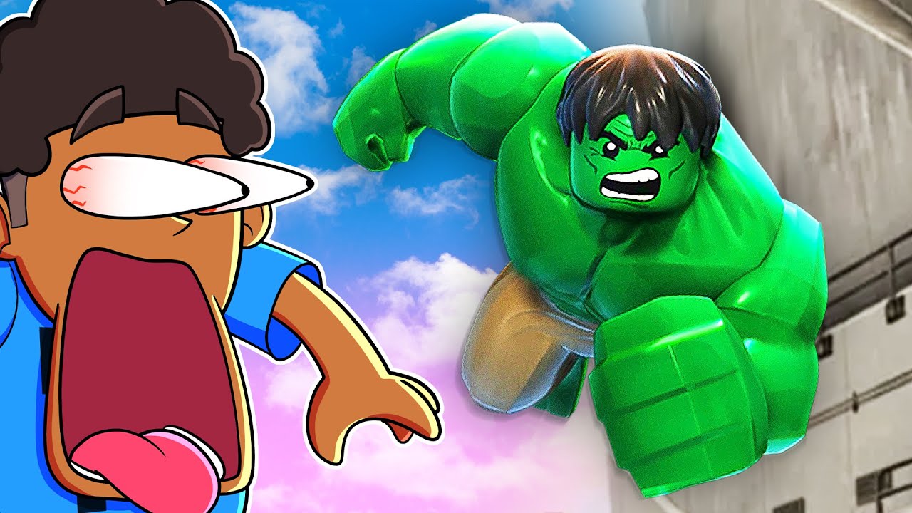 JOGANDO 24H como HULK LEGO