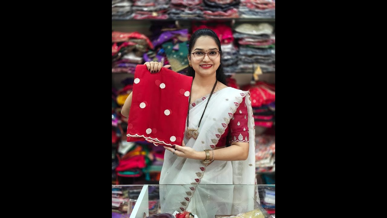 Anandi Creation is live 😍 Booking Number 8668368467 👈 #anandicreation #saree