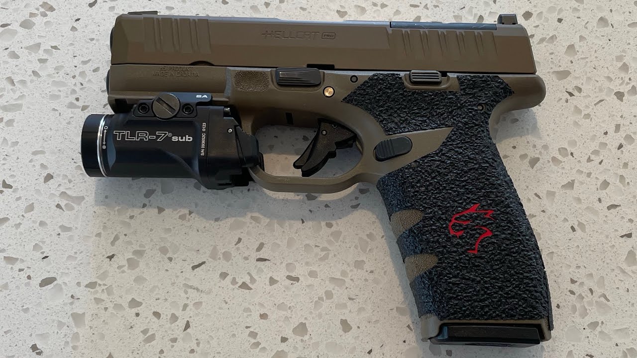 Handleitgrips Springfield Hellcat Pro With Enhancement: Install & First Impressions
