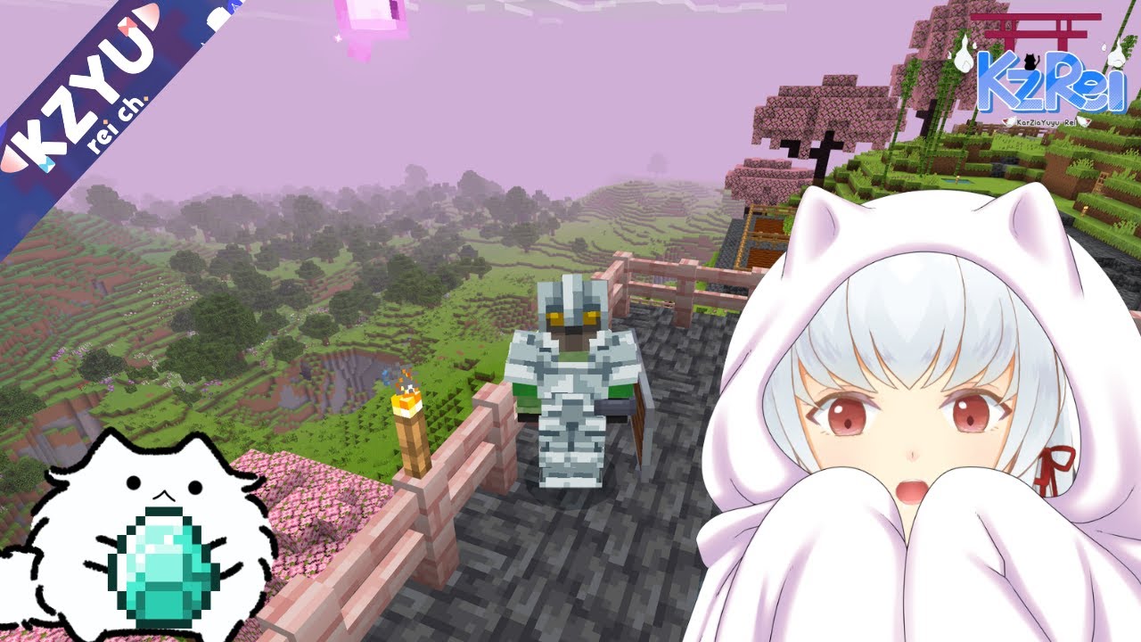 [Live - minecraft] บ้านจะเสร็จกี่โมง #kzrei_live