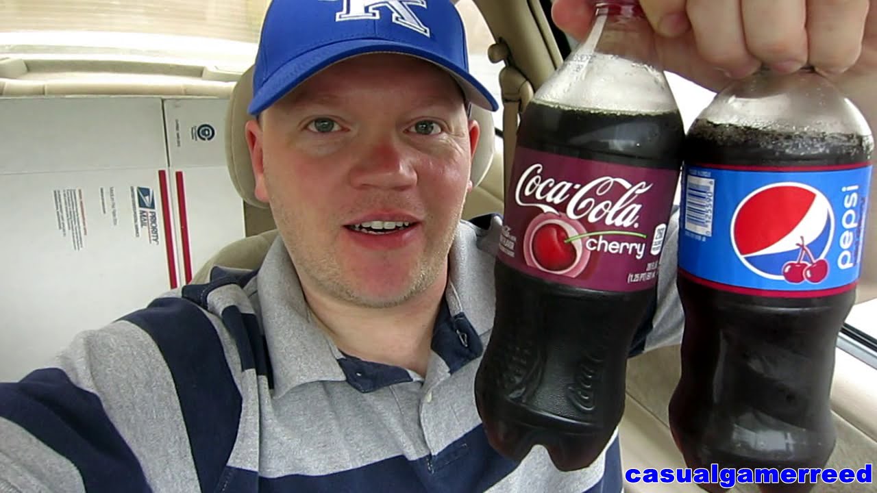 Reed Reviews Cherry Coke vs Pepsi Wild Cherry Taste Test