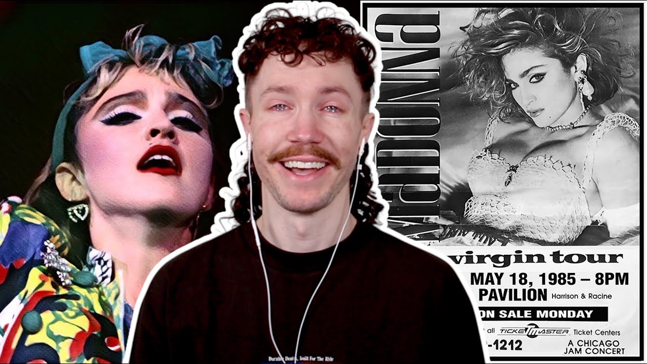 MADONNA - THE VIRGIN TOUR 1985 REACTION