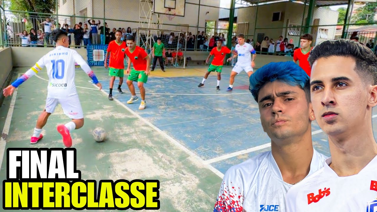 ESSA FINAL DE INTERCLASSE FOI ÉPICA COM RIKINHO E LUISIN JUNTOS ⚽️🏆