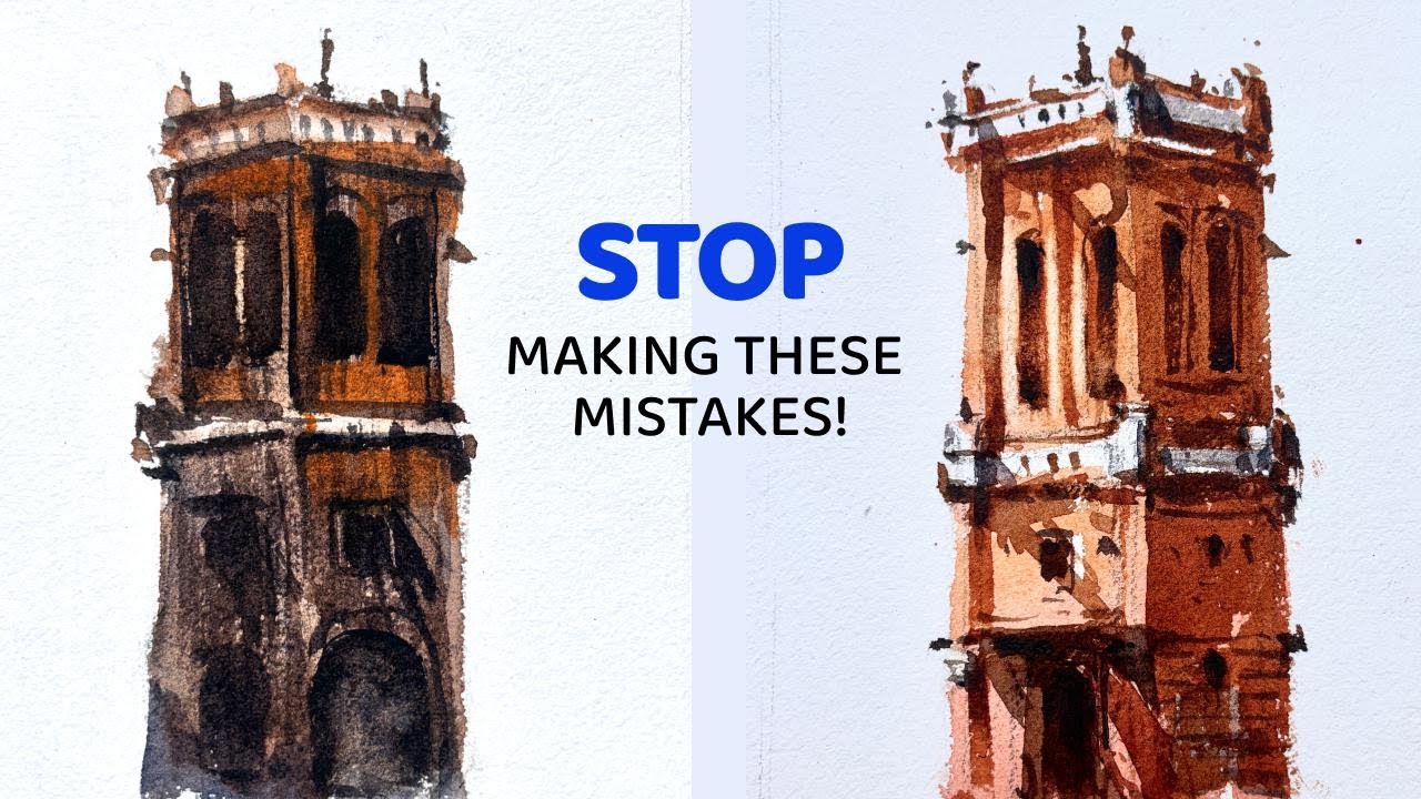Watercolor Basics Every Beginner Gets Wrong (But You Can Fix!)