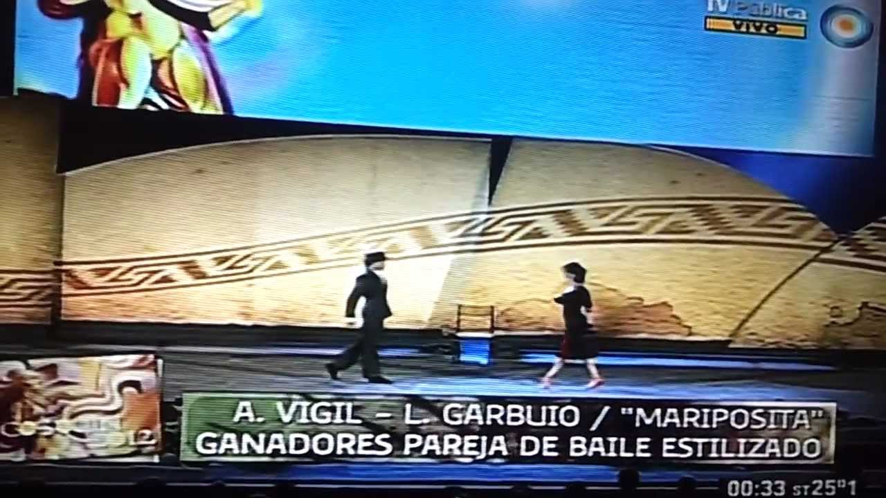 Ganadores Pre-Cosquin 2012-Agustina Vigil y Luciano Garbuio