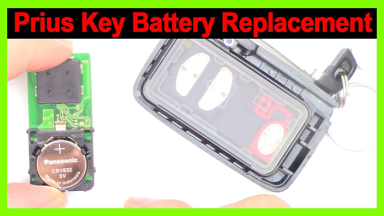 Prius Smart Key, Battery Replacement on 2010-2015 Prius