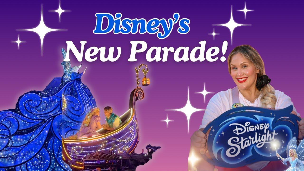 Disney’s NEW ✨Starlight Magic Parade | Magic Kingdom 2025 Full Parade