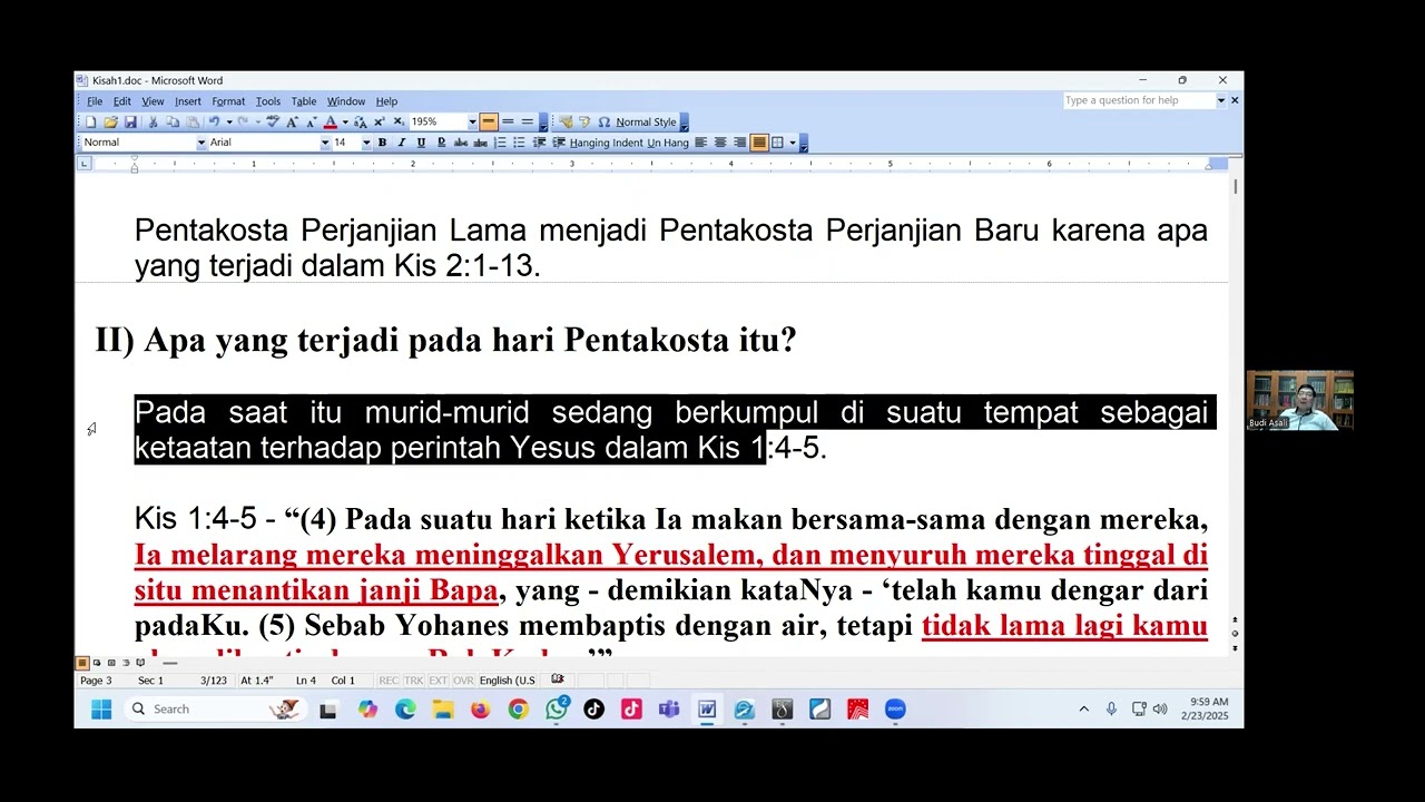 Kisah Para Rasul 2:1-13