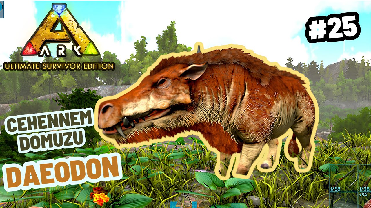 Daeodon Evcilleştirdim! | Ark Ultimate Mobile Edition Türkçe