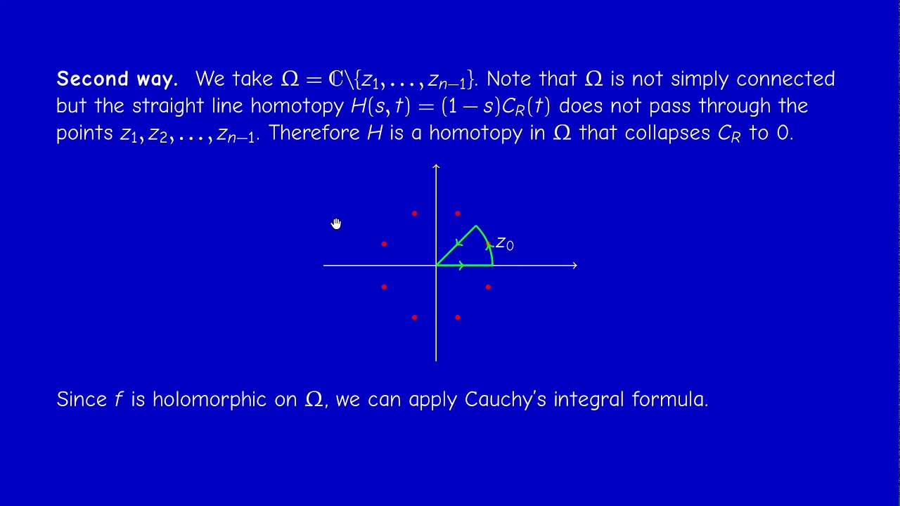 M3304 -  Holomorphic functions - Chapter 2 -  Exercises 11--14