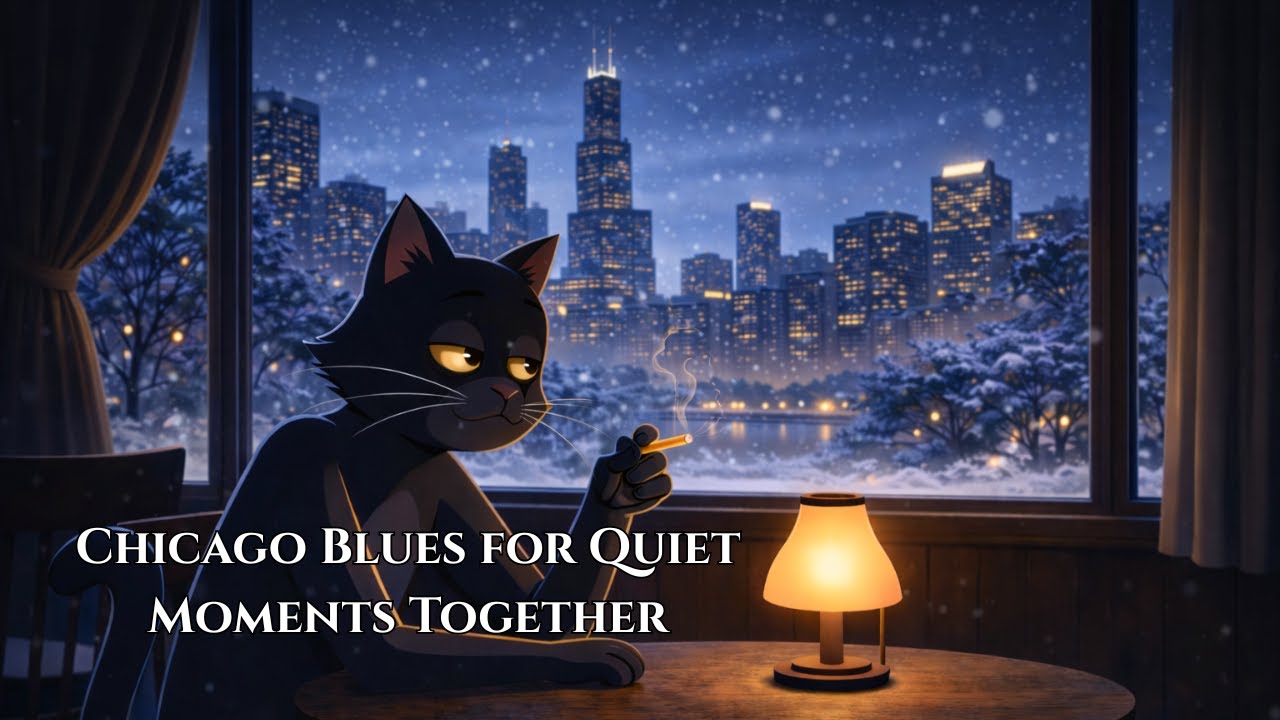 After Midnight in Chicago — Soft Blues for Quiet Moments Together