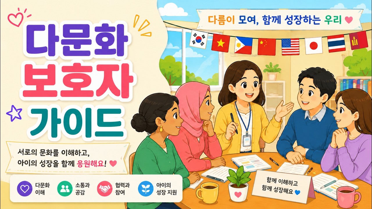 🤷🏻‍♀️다문화 보호자 교육1-다문화 가정의 목소리