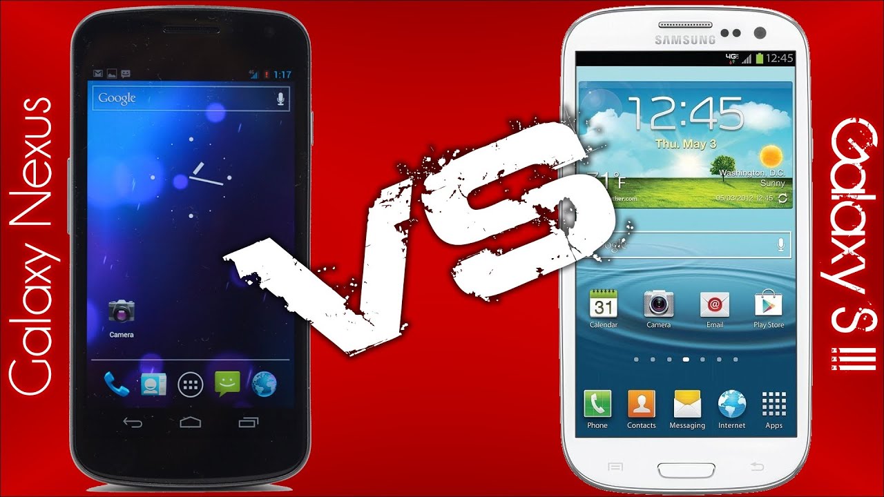 Galaxy Nexus vs Galaxy S III Hardware Compared