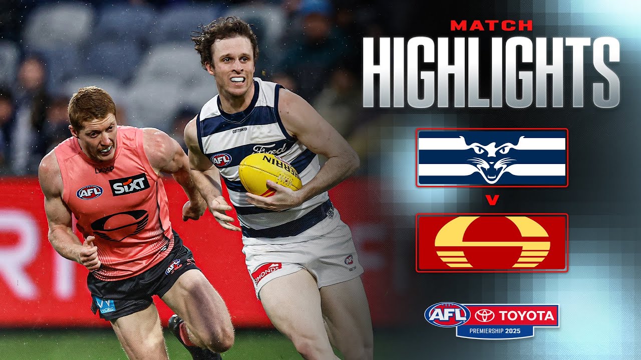Geelong Cats v Gold Coast Suns Highlights | Round 13, 2025 | AFL
