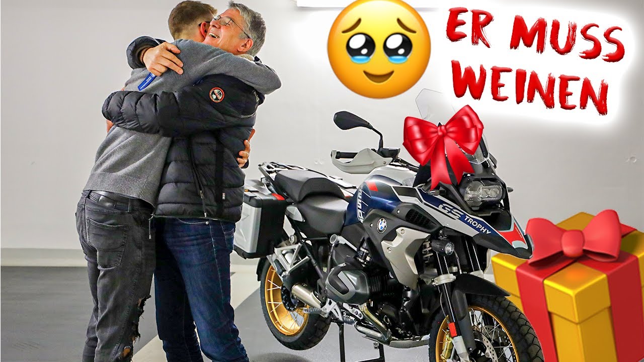 Ich schenke Papa sein Traum Motorrad! 🎁