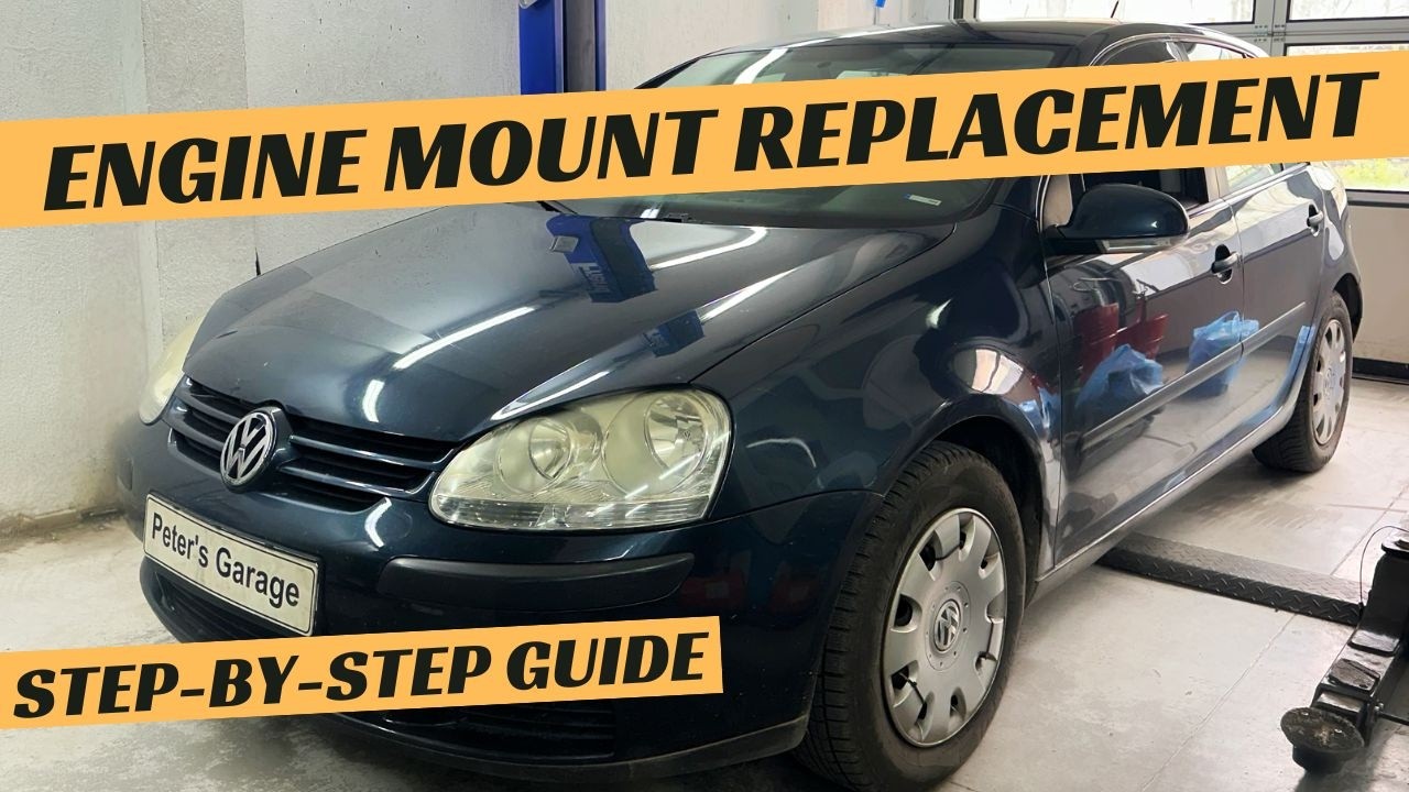 VW Golf 5 2.0 TDI PD Right Engine Mount replacement BMM
