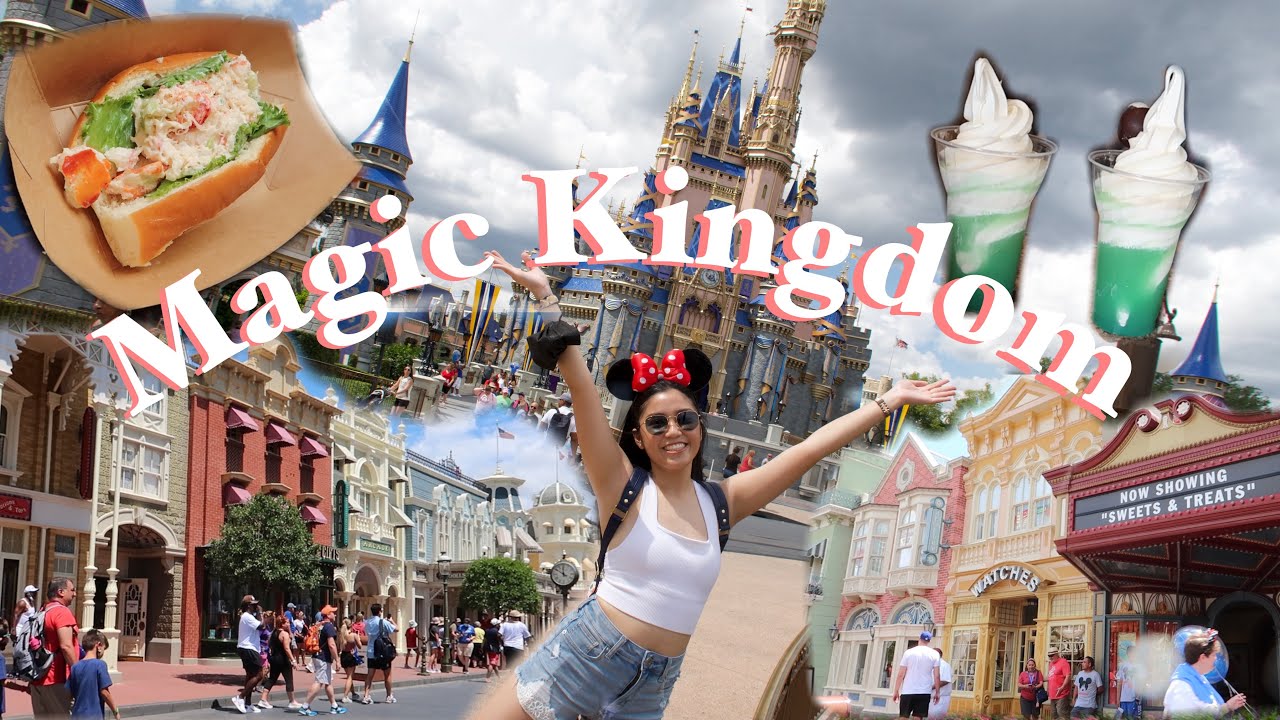 A Disney Vacation Part 1 | Magic Kingdom + what to eat for a gr8 time