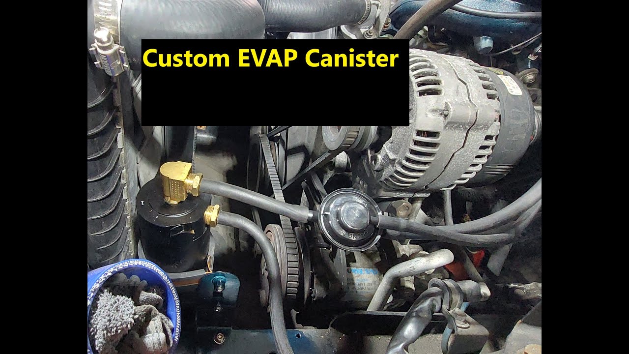 DIY EVAP Canister. New charcoal can for the Volvo 940!