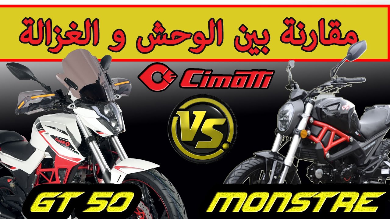 CIMATTI GT50 و الغزالة CIMATTI MONTRE أحسن مقارنة ما بين الوحش
