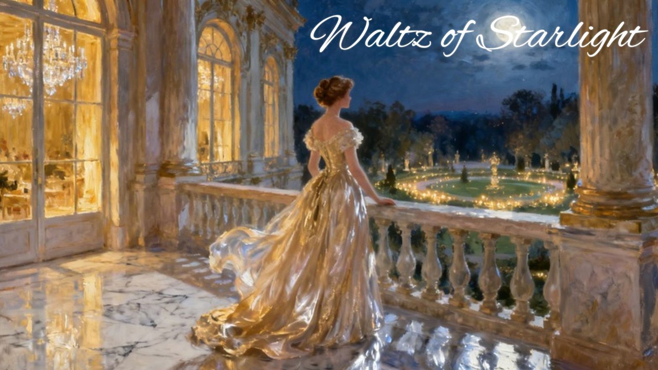 Waltz of Starlight 👑✨ | Enchanted Princess Fairytale Music for Relaxing & Dreaming