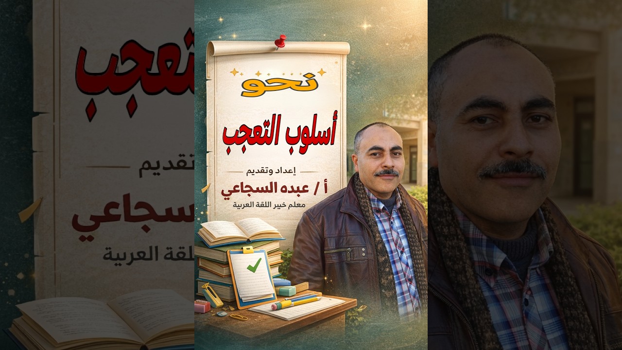 أسلوب التعجب ـ للصف الثاني الثانوي إعداد وتقديم أ  عبده السجاعي